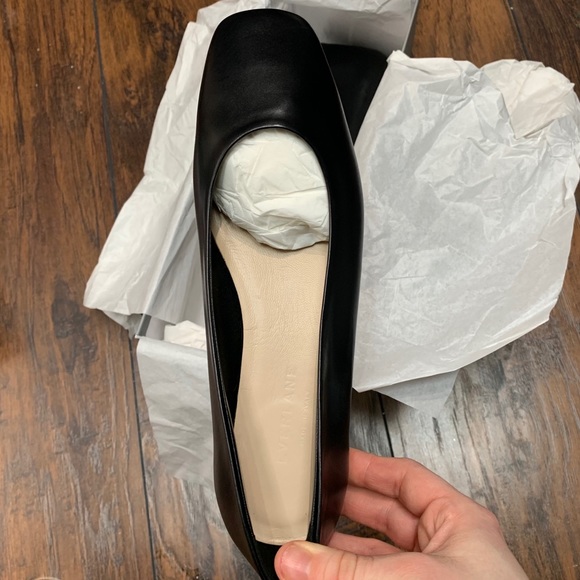 NWT Everlane The '90s Flat in Black Leather - Picture 13 of 14